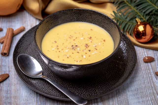 Tejszínes narancsleves