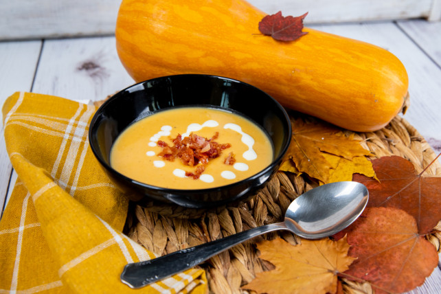 Sütőtökkrémleves